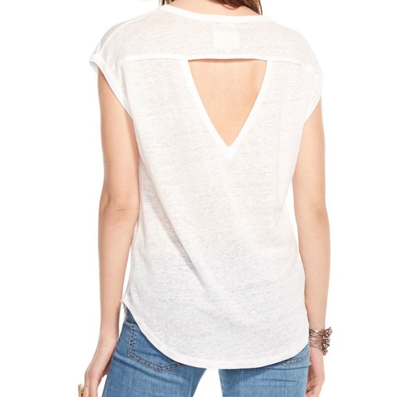 Chaser v-neck open back tank top - Picture 4 of 5